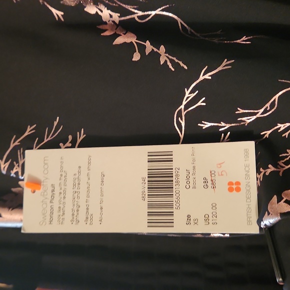 COPY - NWT Sweaty Betty Horizon Playsuit Romper - Picture 3 of 3